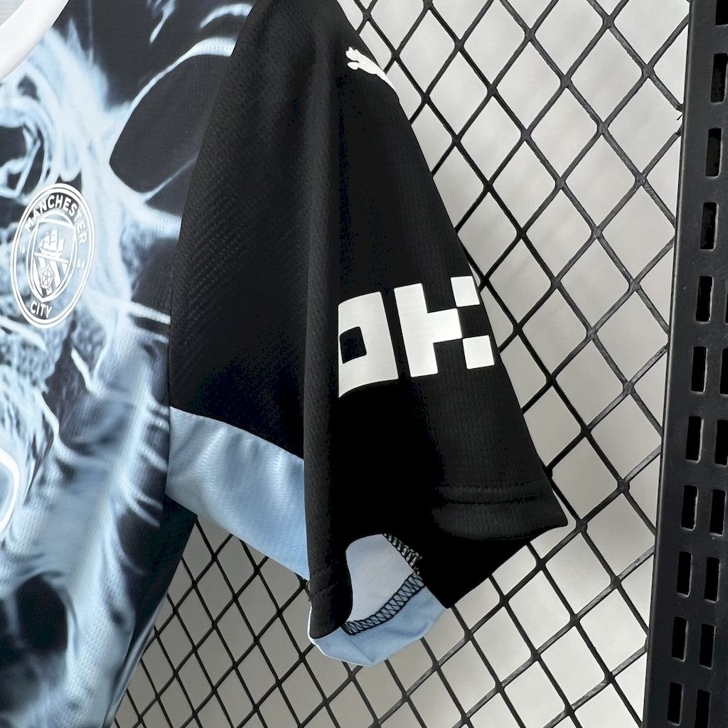 Camisa Manchester City 25/26 Special Edition Azul e Preto