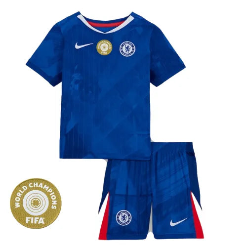 Conjunto Infantil Chelsea I 25/26 - Azul