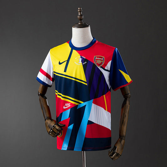 Arsenal 2014 Anniversary Edition Retro Jersey S-XXL(1B8B)