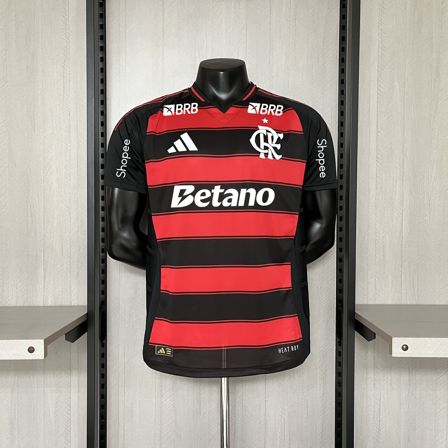 Camisa Adidas Flamengo Jogador 2025/26 I Com Patrocínios