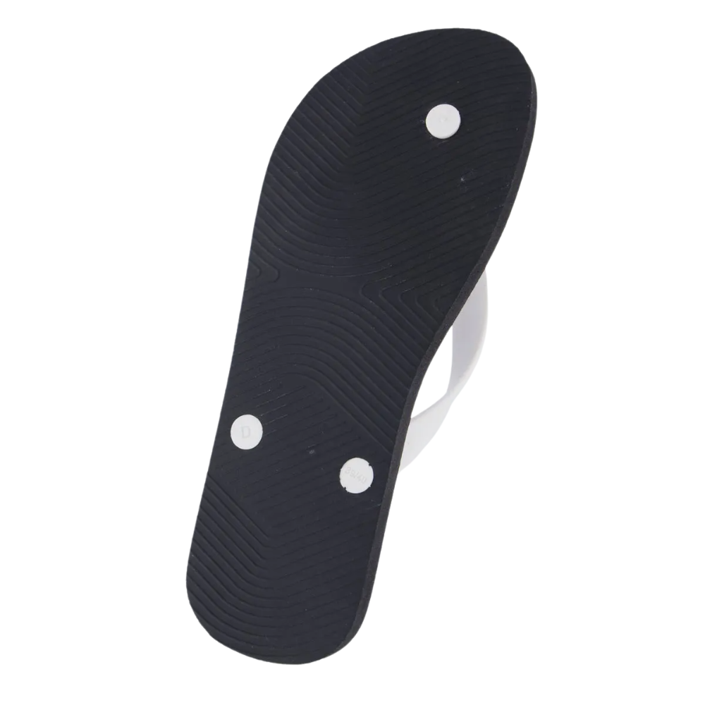 Chinelo Vasco Camisa I 24 Branco e Preto