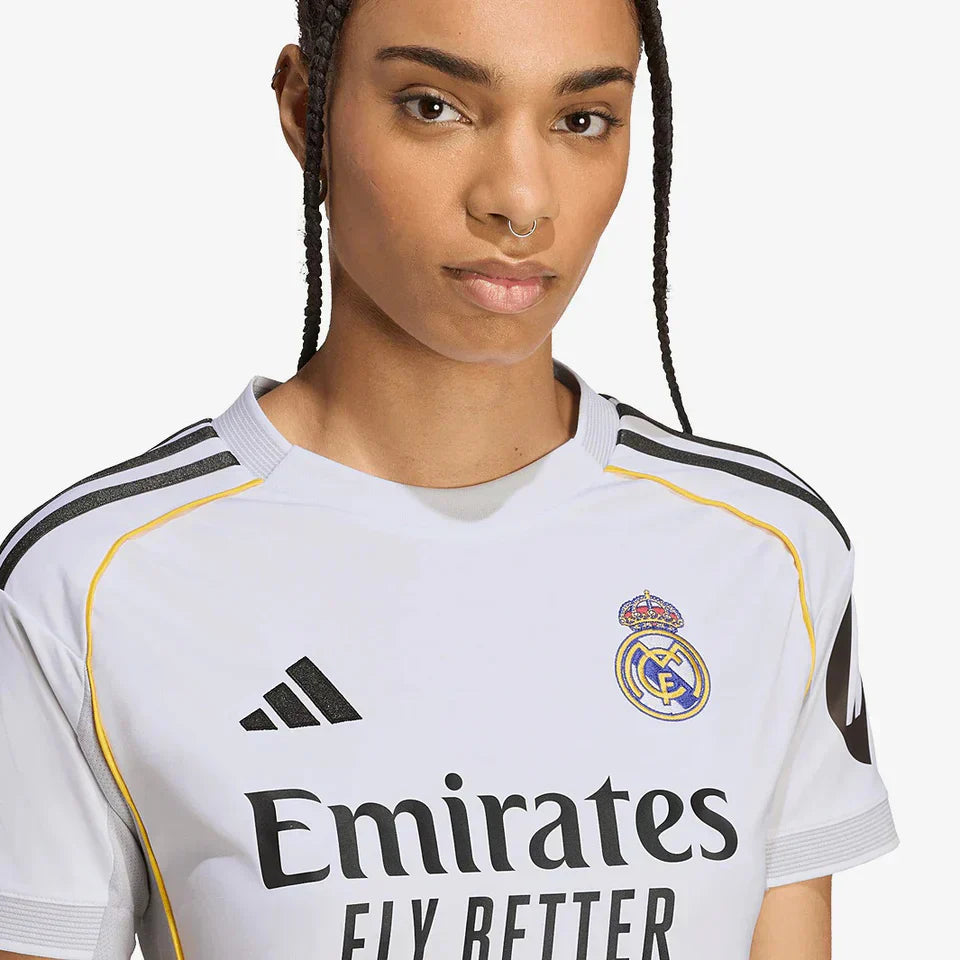 Camisa Real Madrid I Adidas 2025/26  (Feminina)
