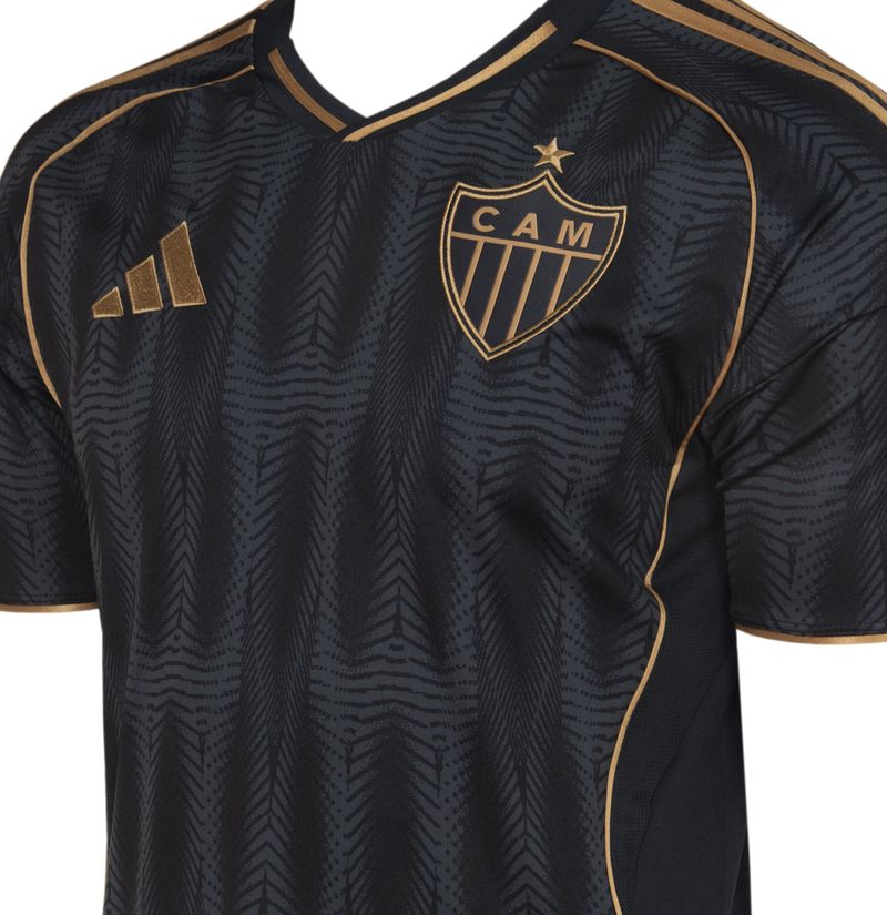 Camisa Adidas Atlético Mineiro III 2025/26 Preta