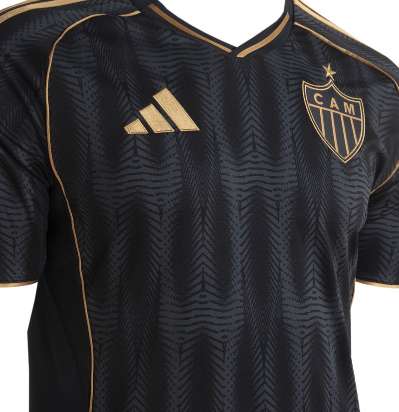 Camisa Adidas Atlético Mineiro III 2025/26 Preta