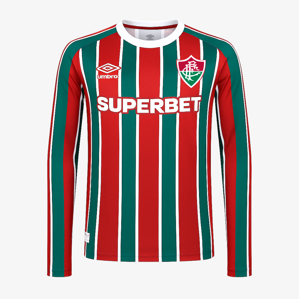 Camisa Manga Longa Umbro Fluminense 2025/26 I