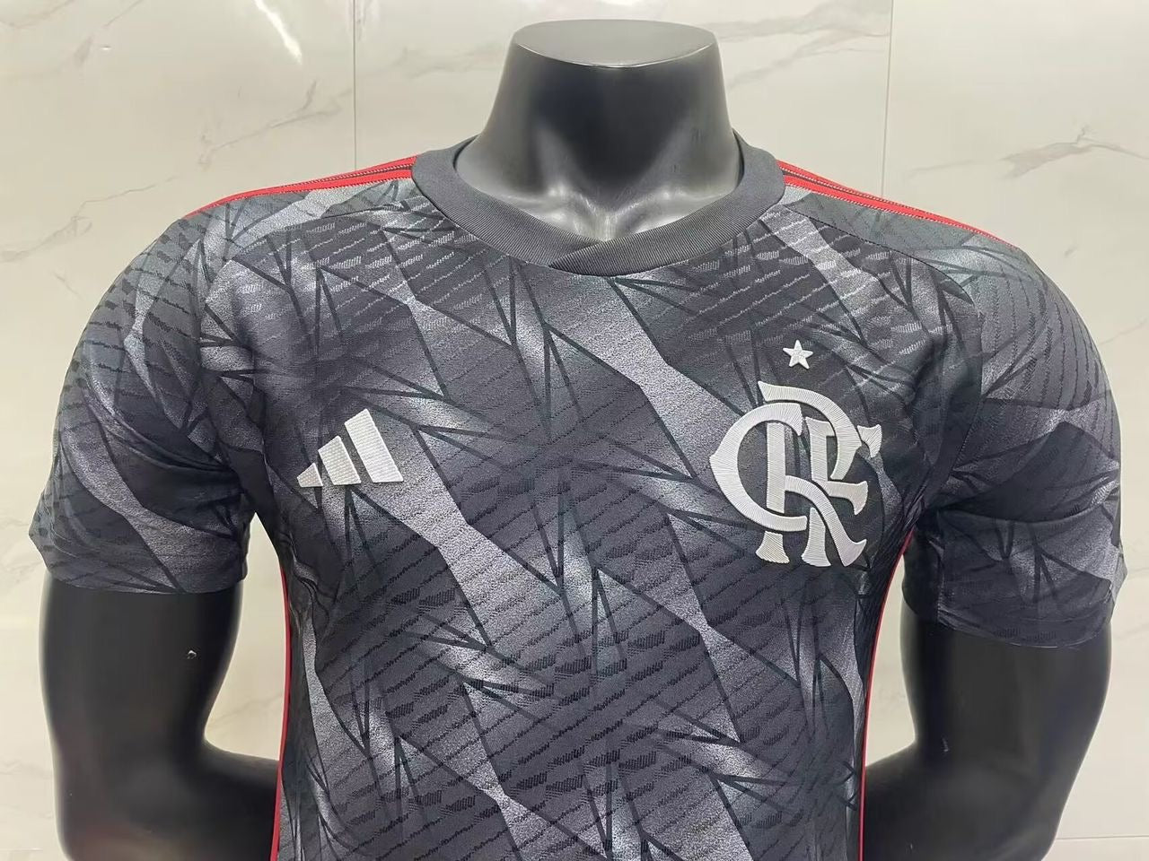 Camisa Flamengo Third lll 2024/25 Versão Jogador  Cinza