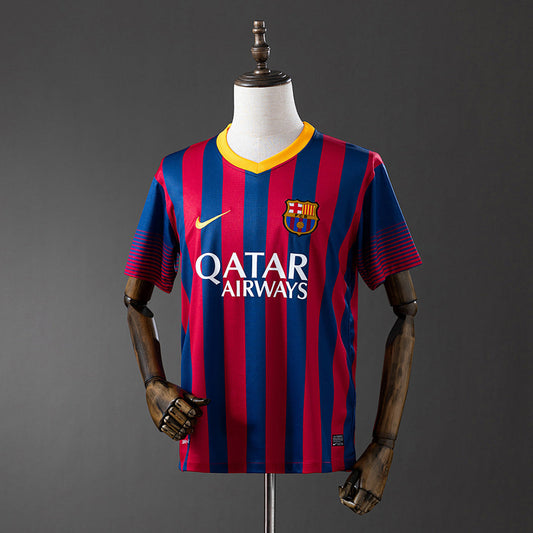 Barcelona 13∕14 Home Retro Jersey S-XXL(BD57)