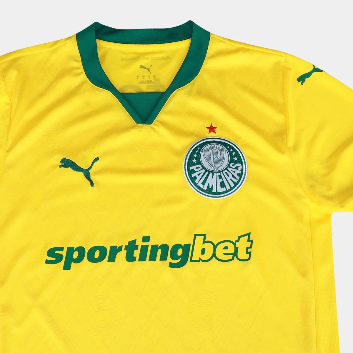 Camisa Puma Palmeiras III 2025/26 Amarela