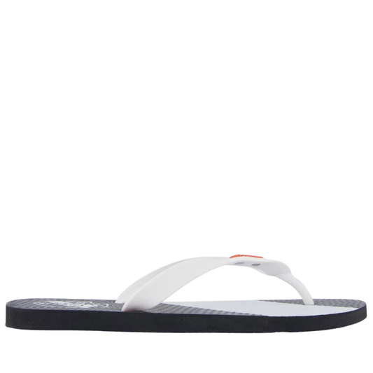 Chinelo Vasco Camisa I 24 Branco e Preto