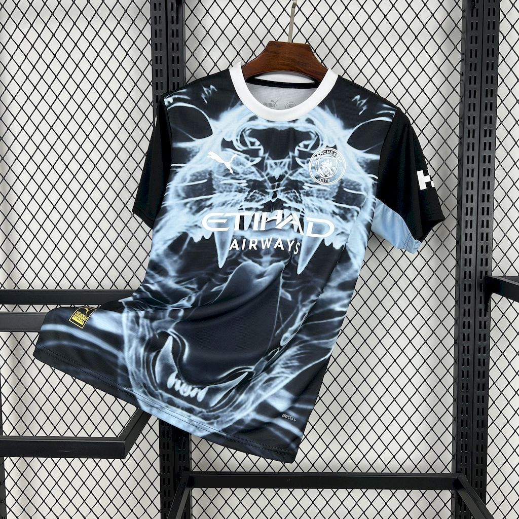 Camisa Manchester City 25/26 Special Edition  Azul e Preto