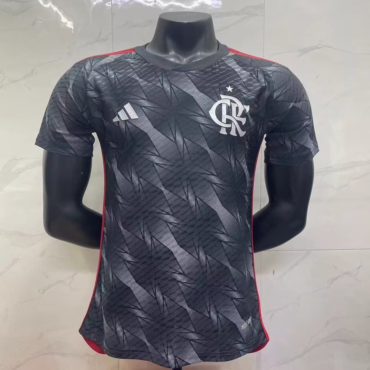 Camisa Flamengo Third lll 2024/25 Versão Jogador  Cinza