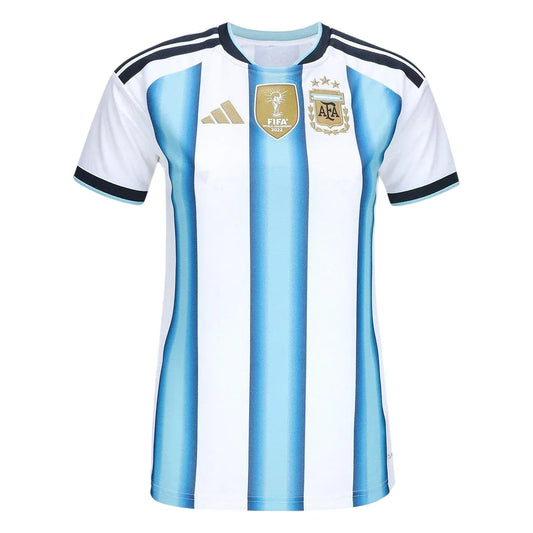Camisa Argentina Feminina Home 2026 - Azul e Branca