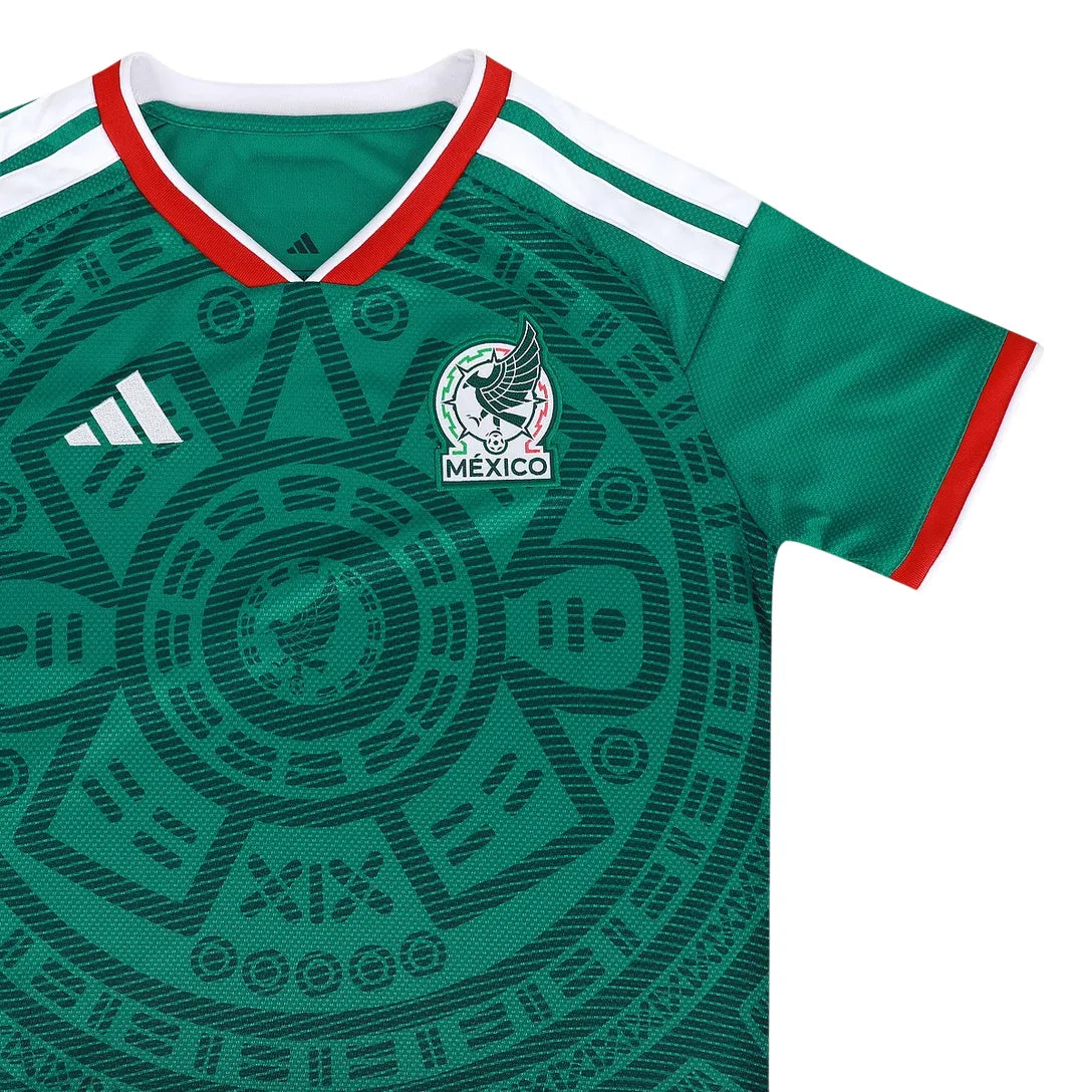 Camisa México Feminina Home 2026 - Verde