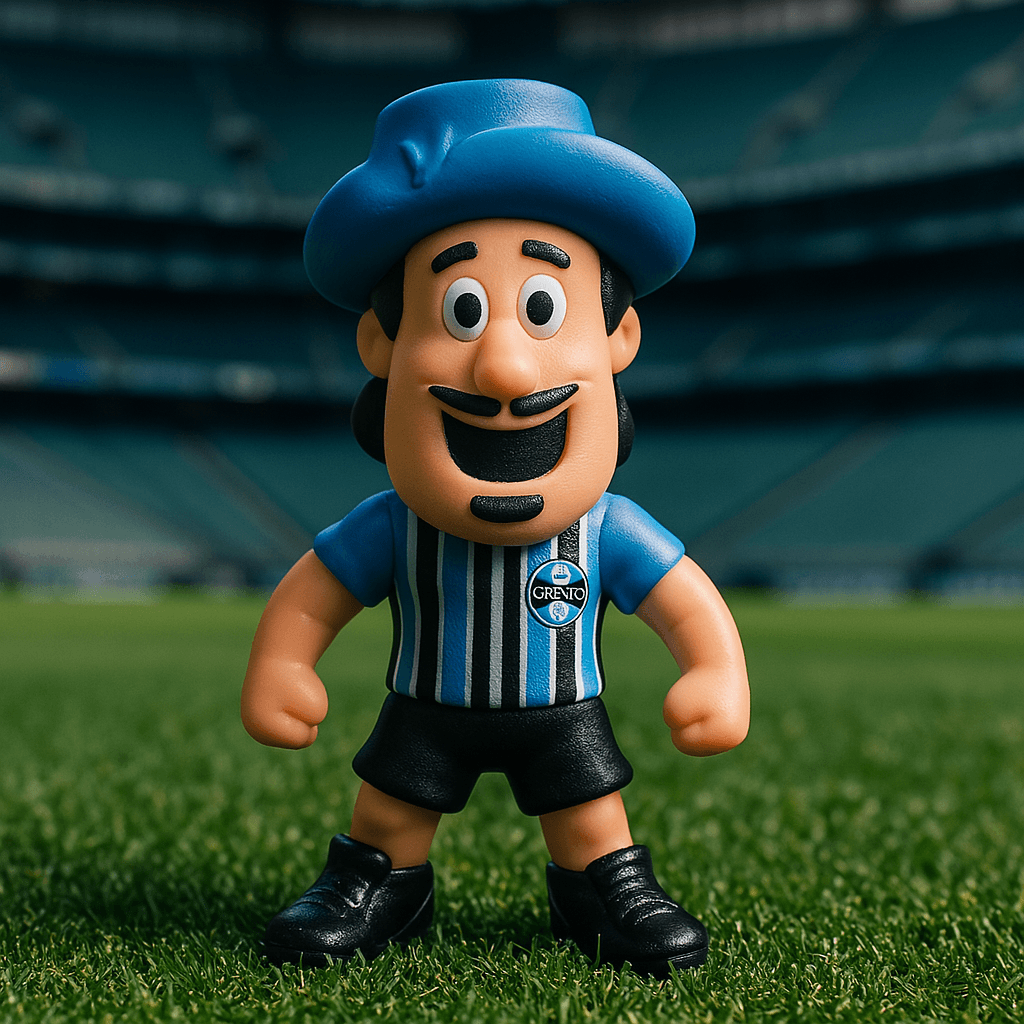 Mascote do Grêmio Mosqueteiro Gremista