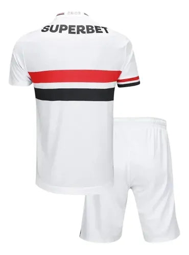 Conjunto Infantil Tricolor I 25/26 - Branco