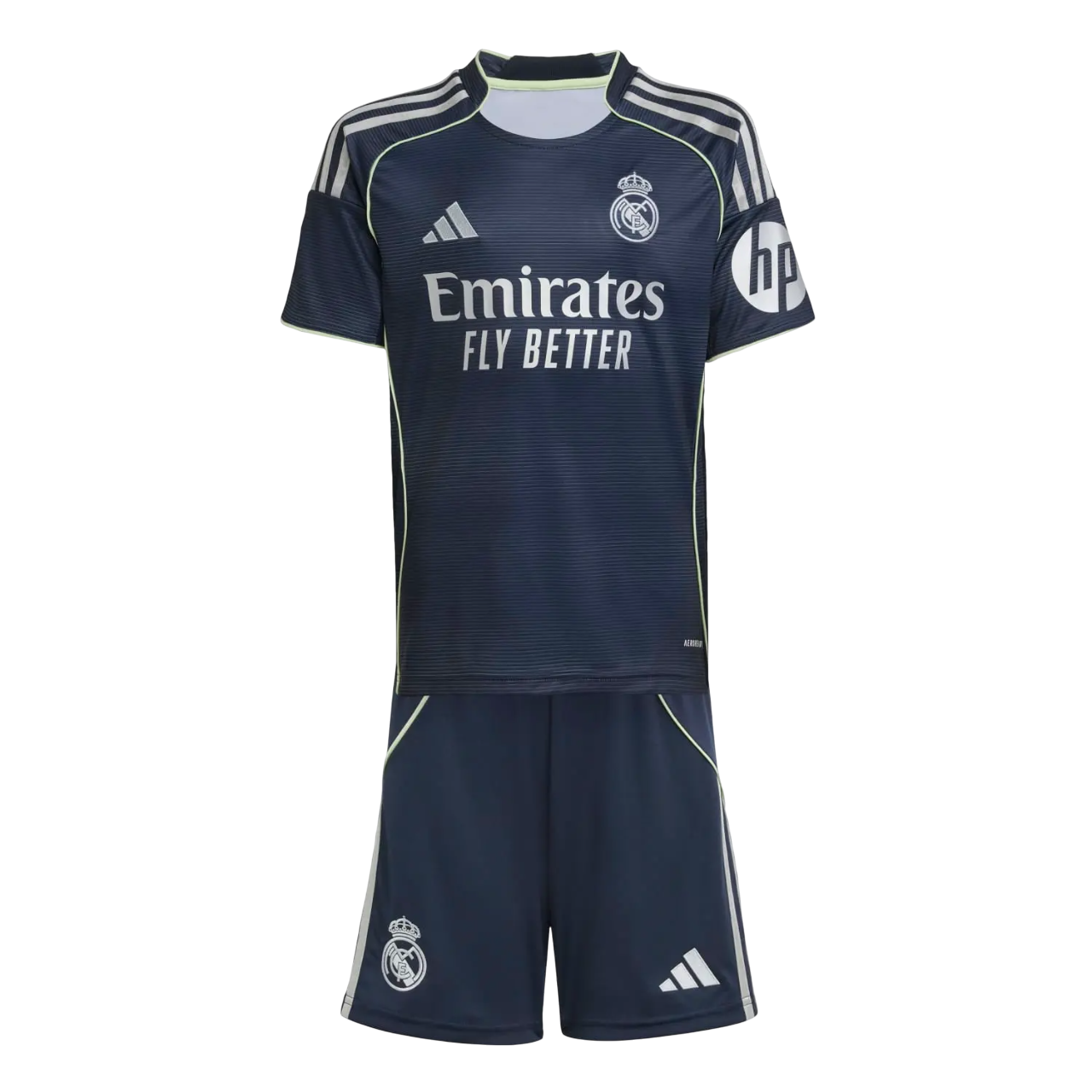 Conjunto Infantil Real Madrid II 25/26 - Azul Marinho