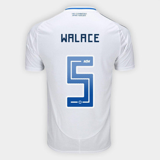Camisa Adidas Cruzeiro 2025/26 II Walace N° 5