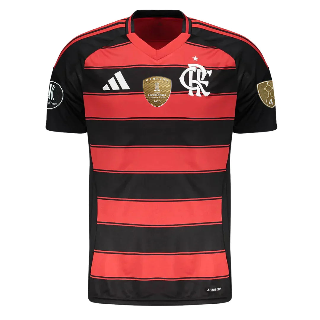 Camisa Flamengo I 25/26 - Torcedor Masculina - Tetra Campeão