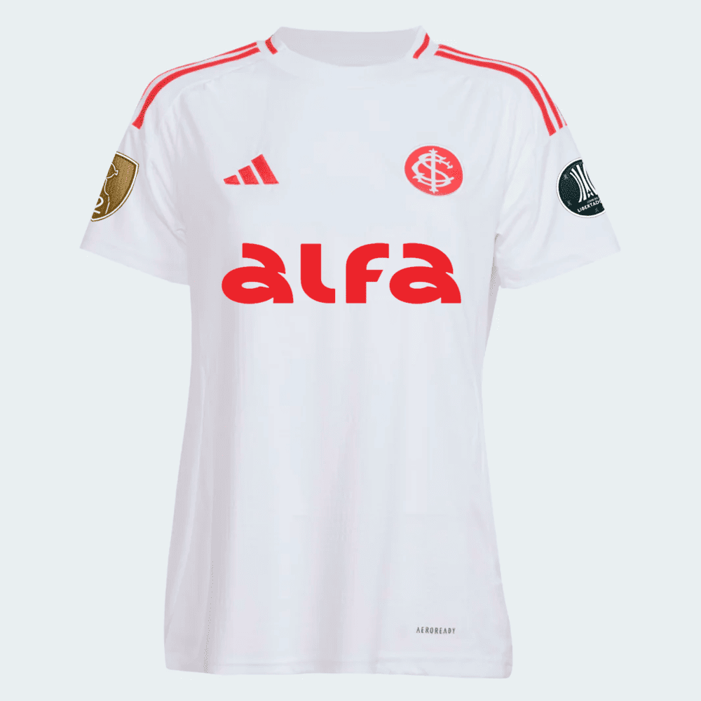 Camisa Feminina Adidas Internacional 2025/26 II Com Patrocínios