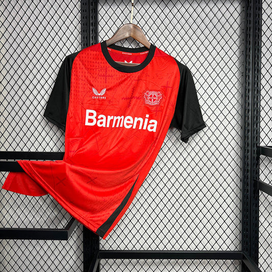 Camisa Bayer Leverkusen 24/25  Vermelha Home