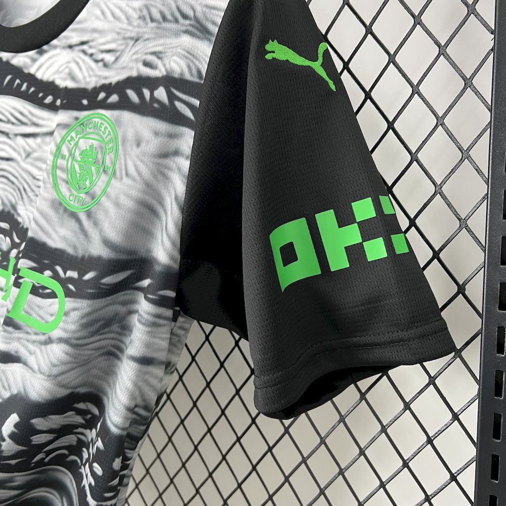 Camisa Manchester City 25/26 Special Edition  Cinza