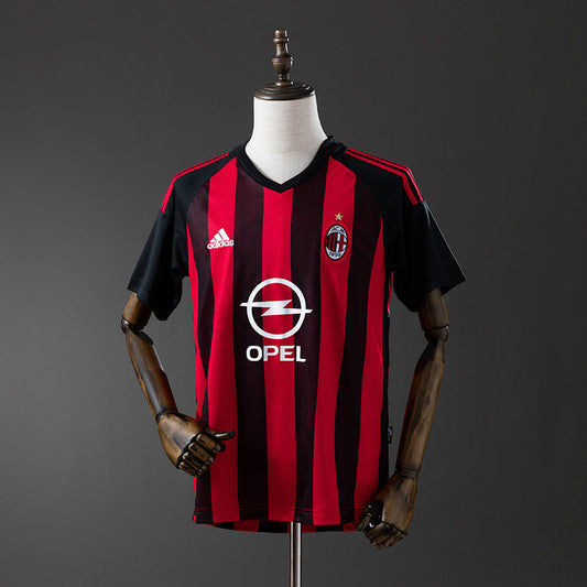 AC Milan 02∕03 Home Retro Jersey S-XXL(B3E7)