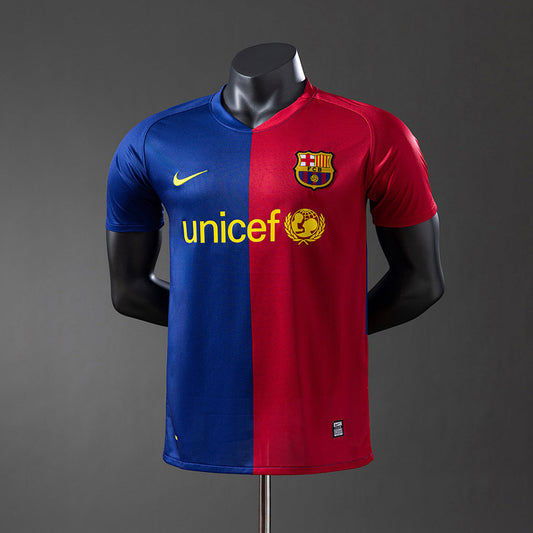Barcelona 2008∕09 Player Version Retro Home Jersey S-3XL(A30F)